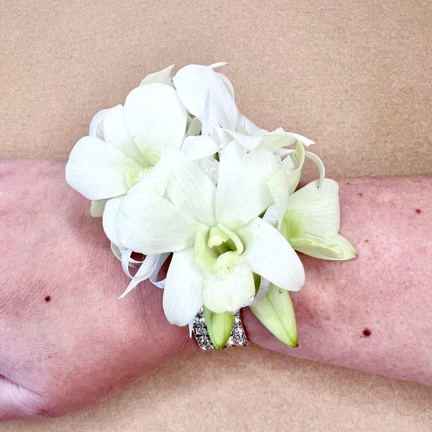 Wrist Corsage - Dendrobium Orchid
