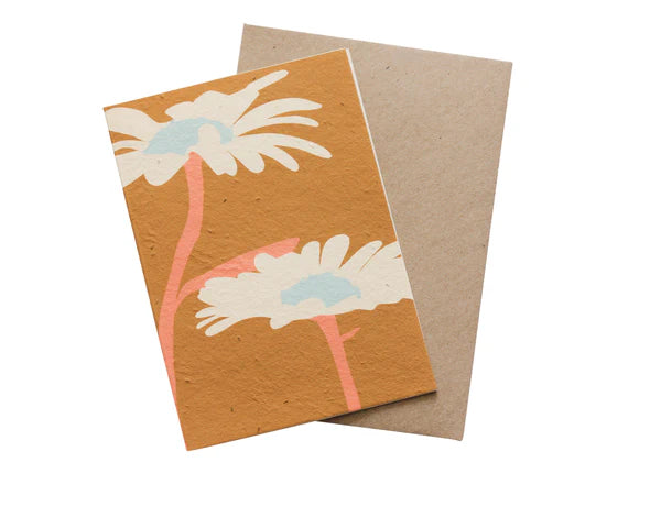 Hello Petal Card with Seeds - Large