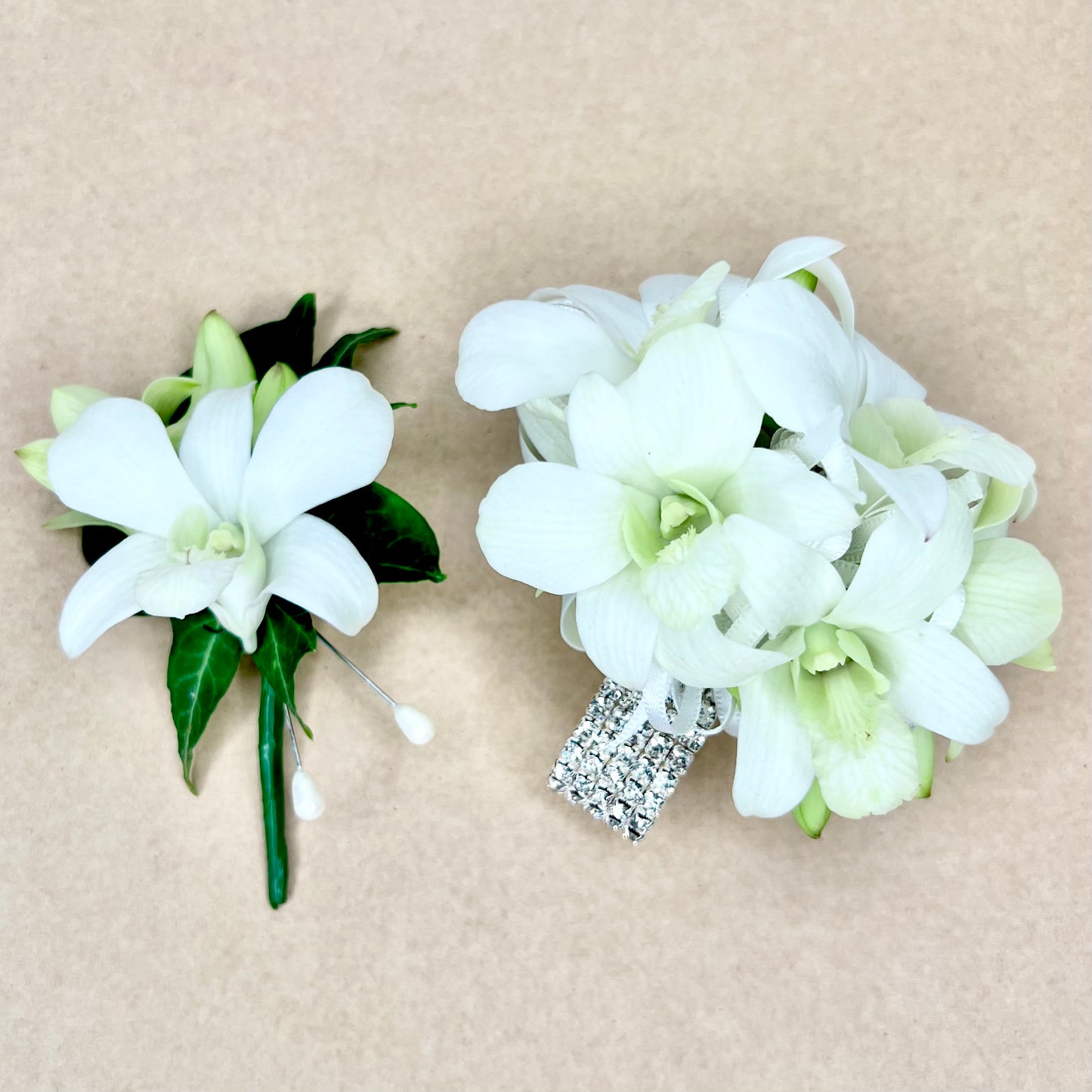 Wrist Corsage - Dendrobium Orchid