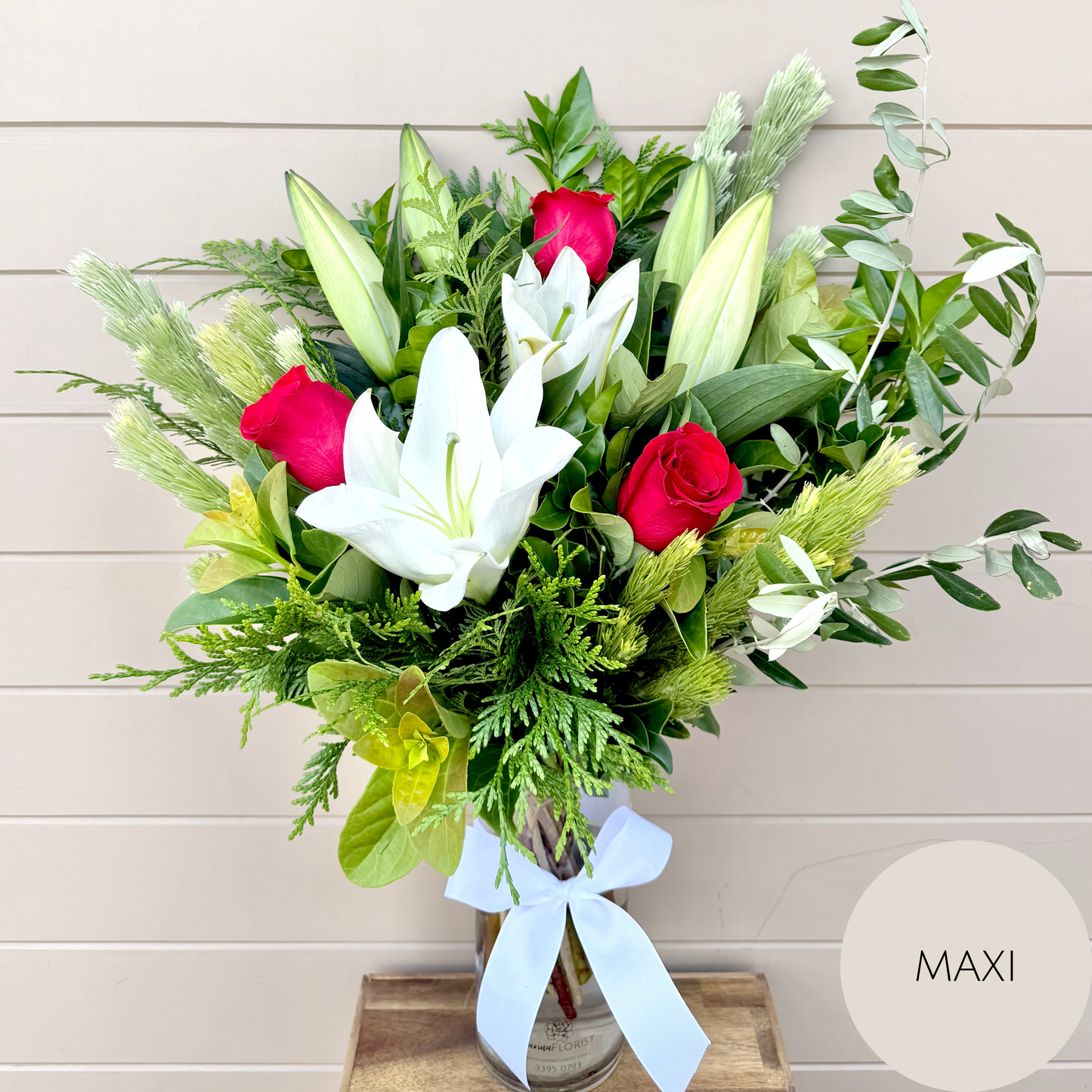 Valentine's Day Lily and Rose