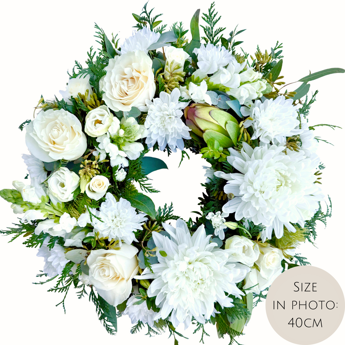 Wreath - Seasonal Flowers