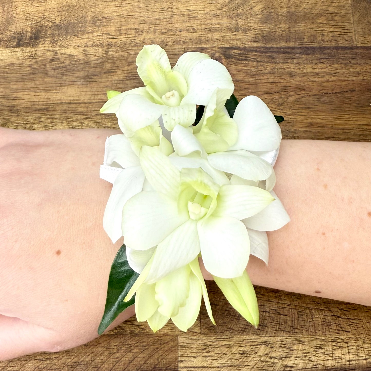 Wrist Corsage - Dendrobium Orchid
