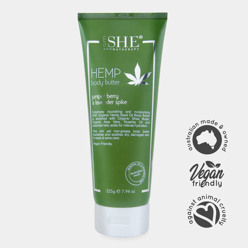 SHE Aromatherapy Hemp Seed Oil Butter Body