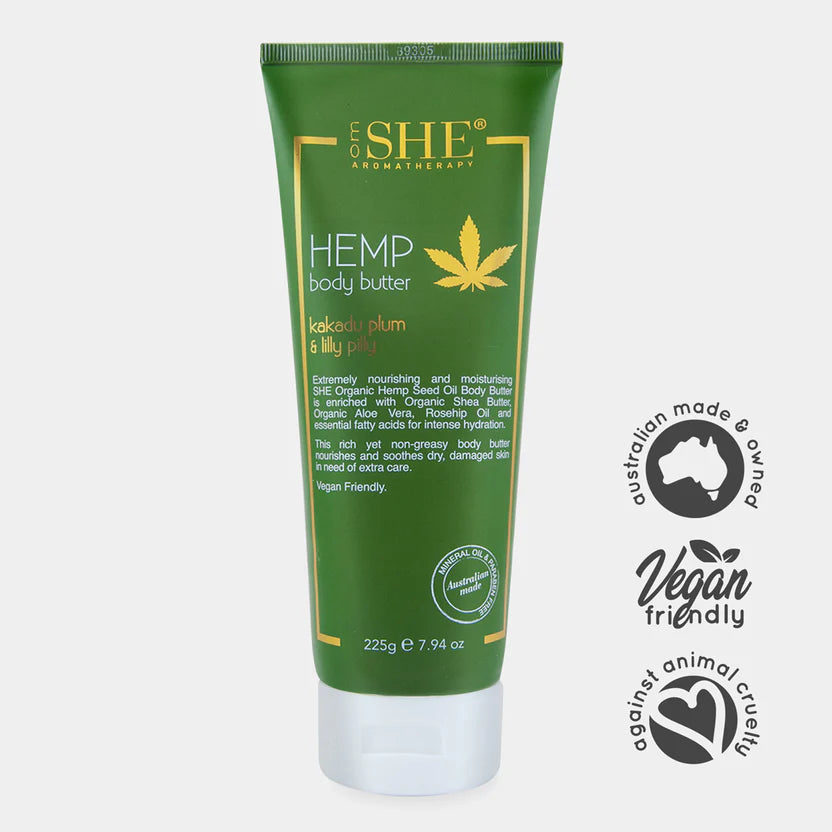 SHE Aromatherapy Hemp Seed Oil Butter Body