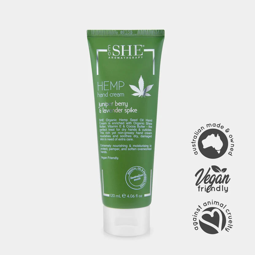 SHE Aromatherapy Hemp Seed Oil Handcream