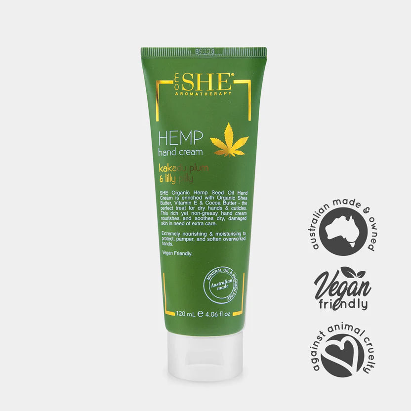 SHE Aromatherapy Hemp Seed Oil Handcream