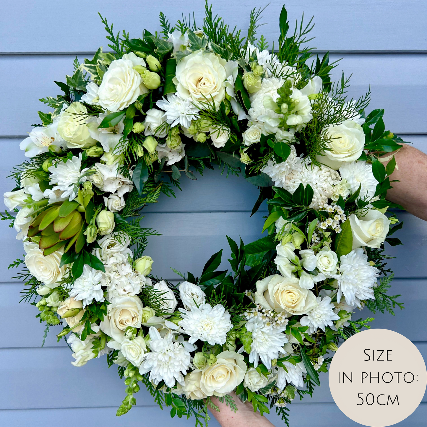 Wreath - Seasonal Flowers