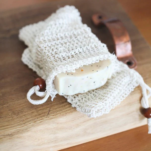 Sisal soap saver bags