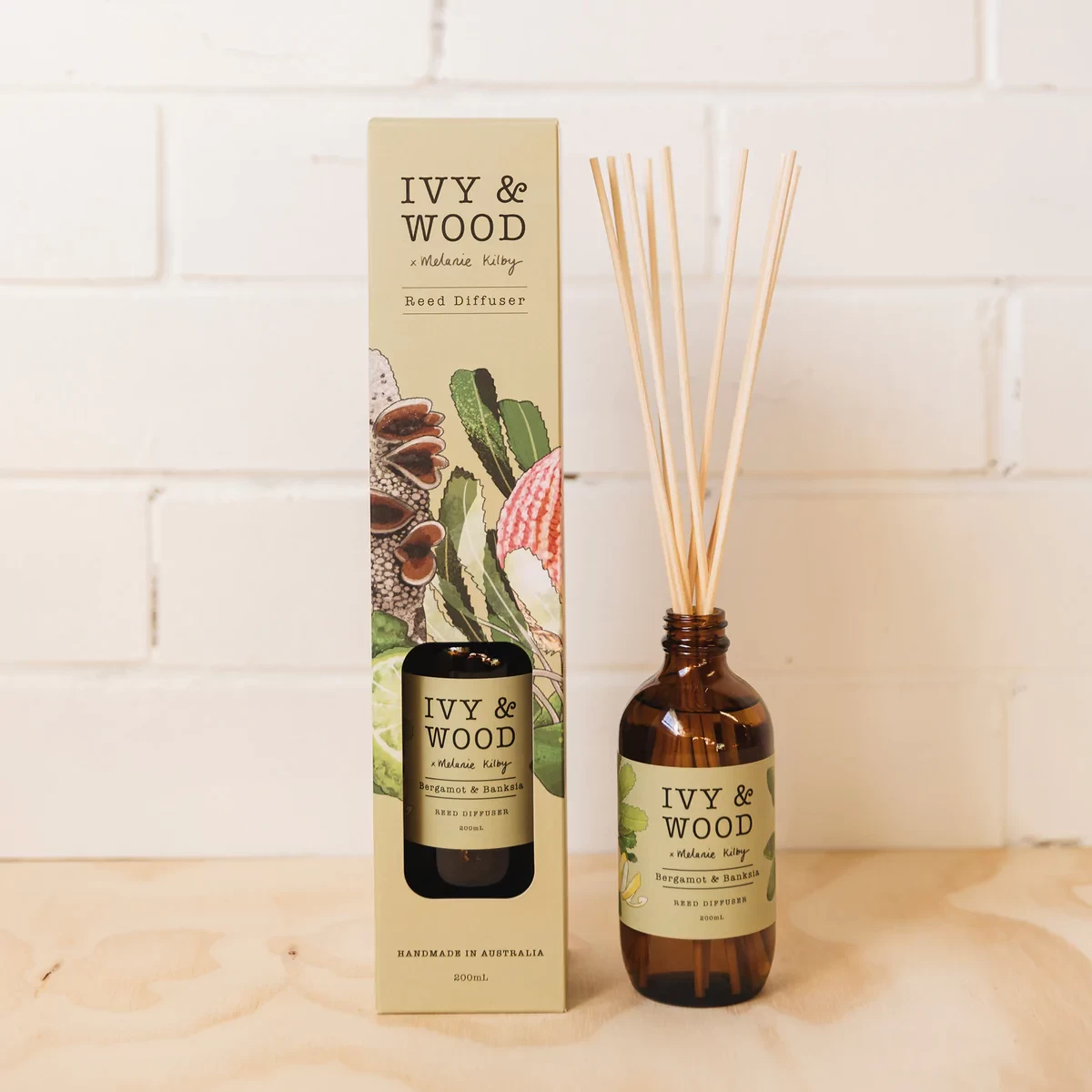 Ivy & Wood Australiana Collection - Reed Diffuser: Choose Scent