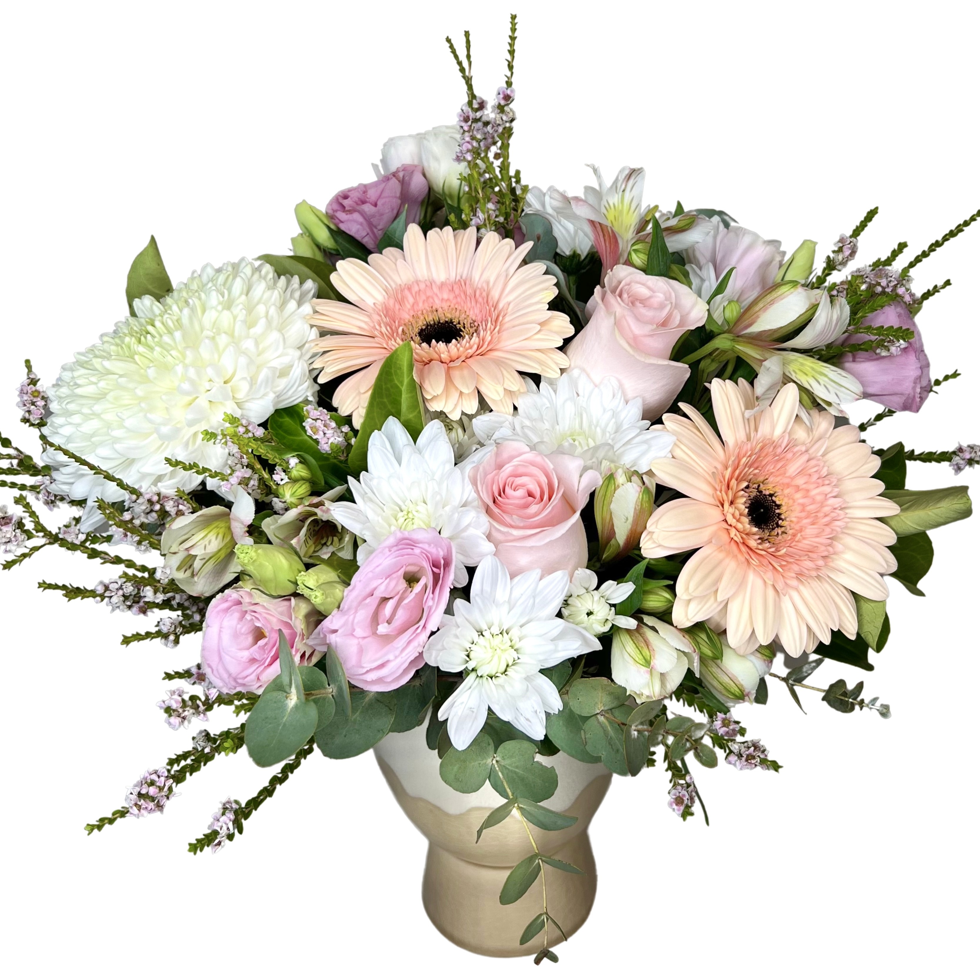 Flirtatious Vase of Flowers