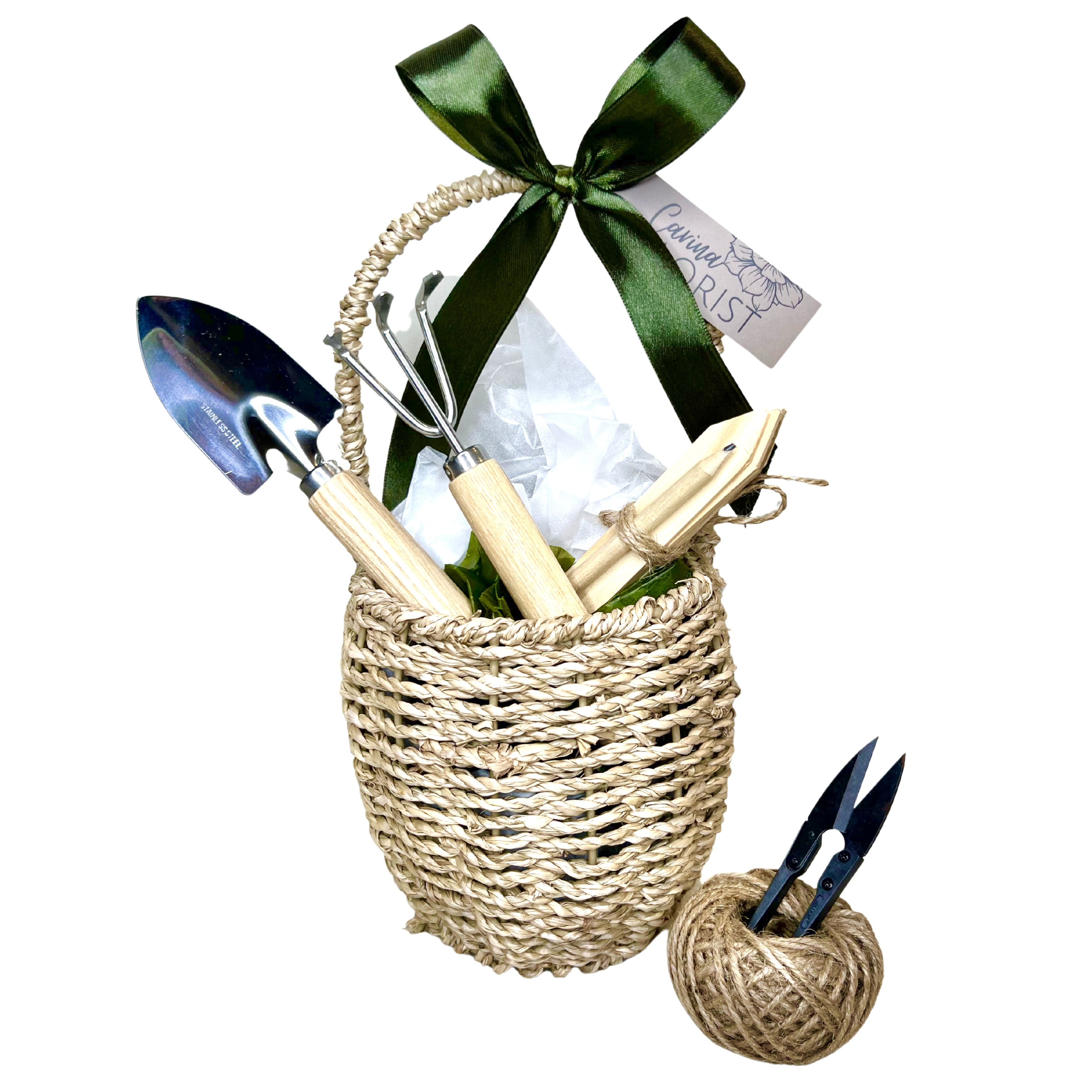 Gift Pack - Gardener's Basket of Tools