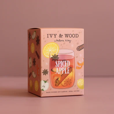 Ivy & Wood Christmas Collection - Soy Candle: Choose Scent